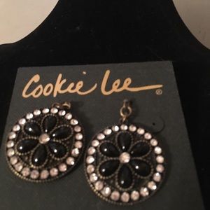 Genuine crystal earrings